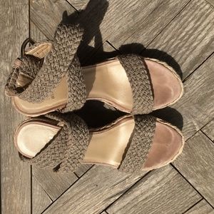 Stuart Weizman braided espadrilles